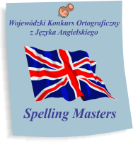 Konkurs Ortograficzny z Języka Angielskiego