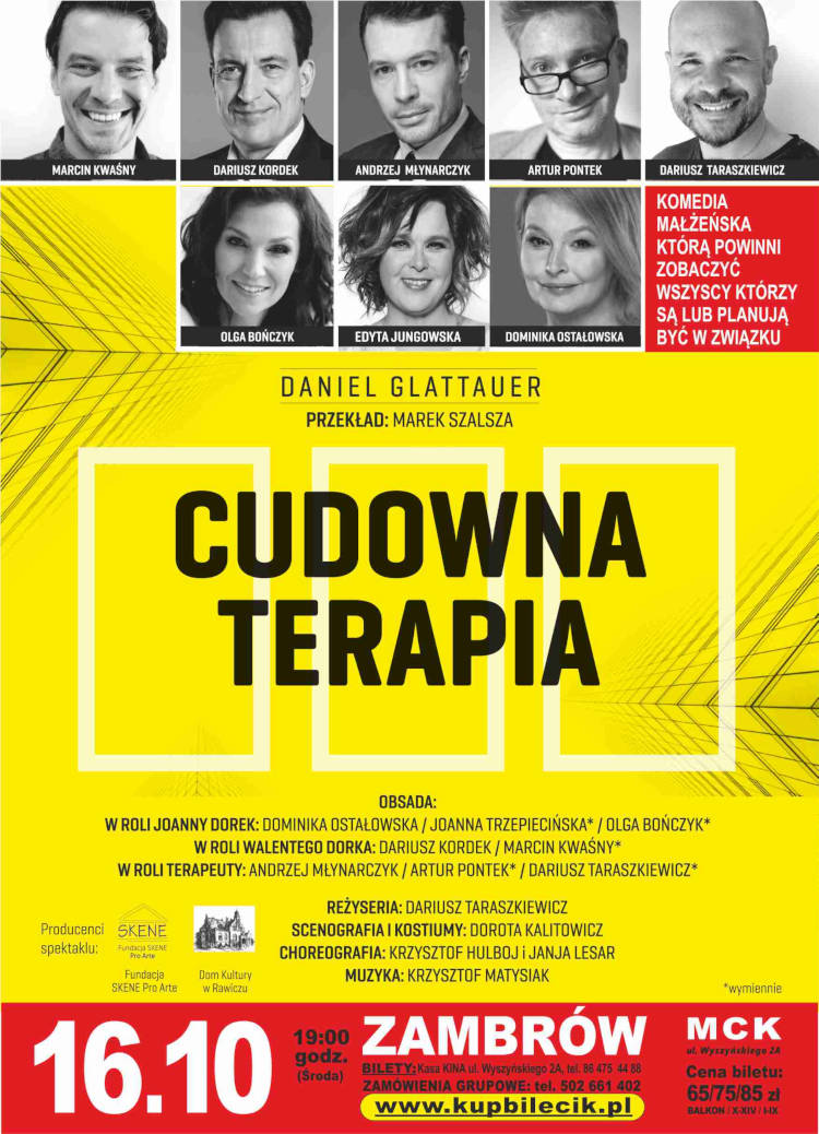 CUDOWNA TERAPIA - Komedia Terapeutyczna, Zambrów dnia 16.10.2019r.