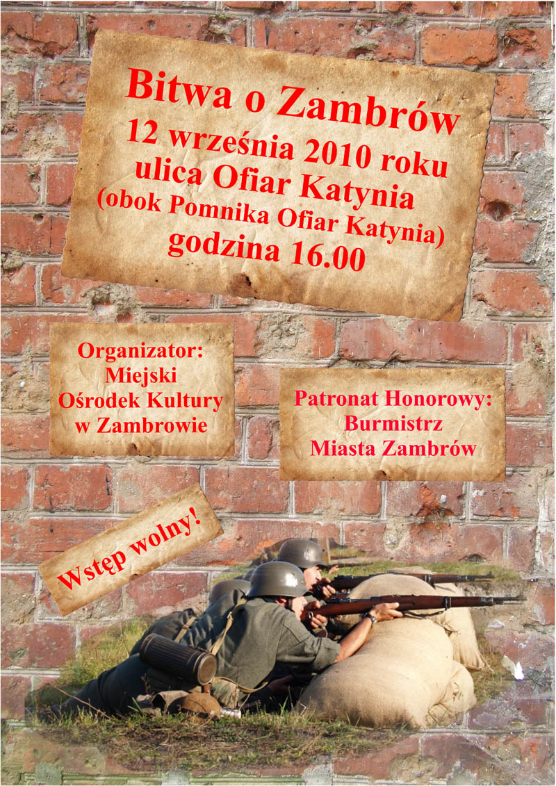 Bitwa o Zambrów 2010r. - Inscenizacja Historyczna