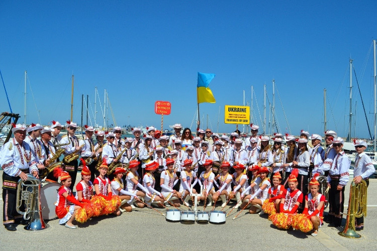 Młodzieżowa Orkiestra Dęta Fanfares of Lviv Szkoły Muzycznej nr 5 z Lwowa – Ukraina